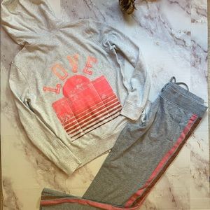 Victoria’s Secret 2-piece track suit SZ S